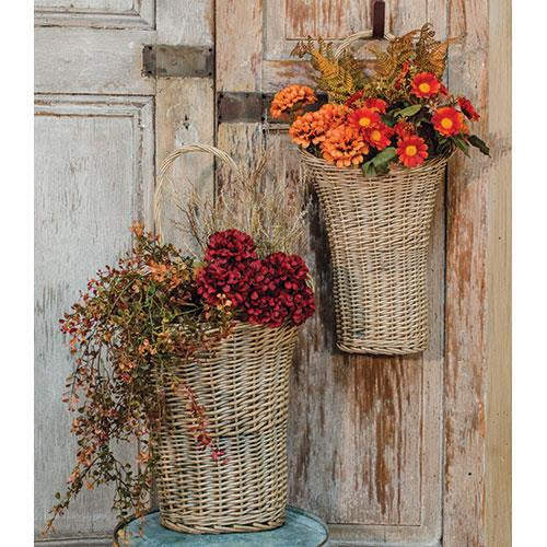 2/Set Willow Wall Baskets
