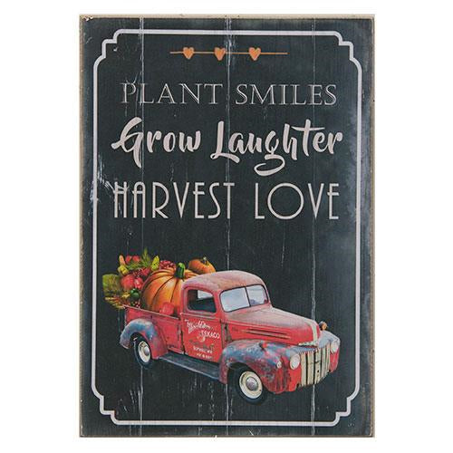 Plant Smiles Sign 13x9  (Pack of 4)