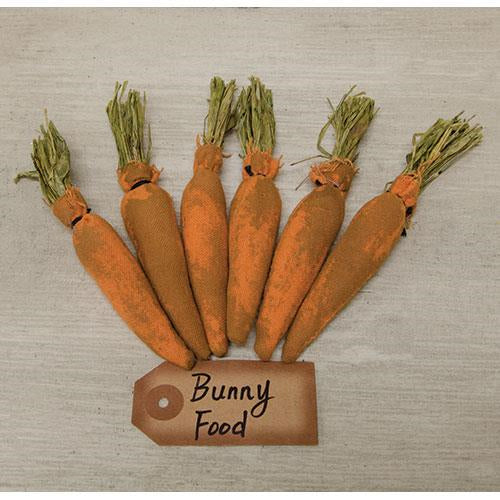 6/Set Bunny Food Carrots (Pack of 2)