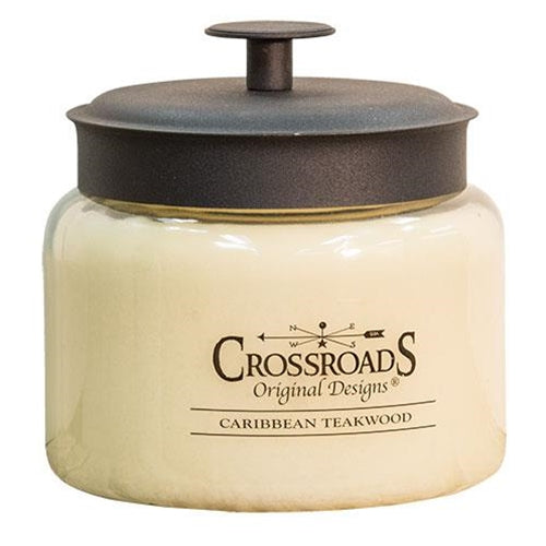 Caribbean Teakwood Jar Candle 48oz