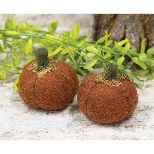 2/Set Felt Mini Pumpkins (Pack of 4)