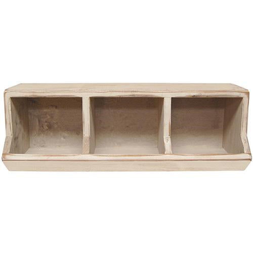 White Country Store Bin - 18