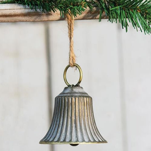 Copper Washed Liberty Bell Ornament (Pack of 4)