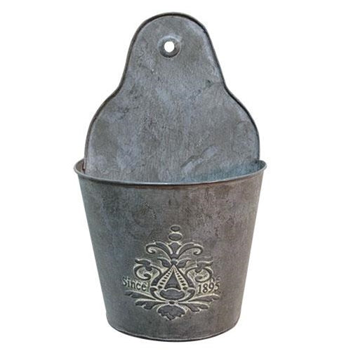 Galvanized Metal Wall Pocket 11