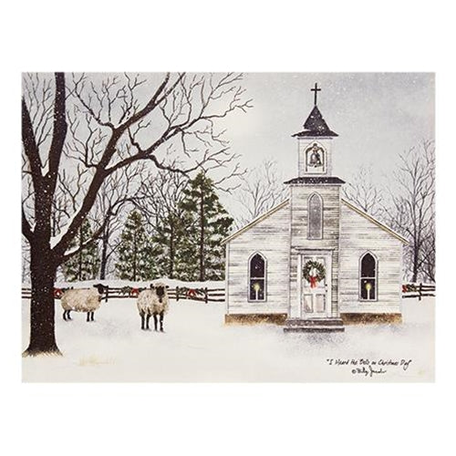 Heard the Bells Canvas 12x16