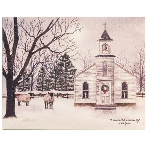 '+Heard the Bells Canvas (Pack of 2)