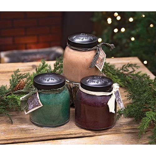 3/Set Papa Jar Candle Winter Assortment