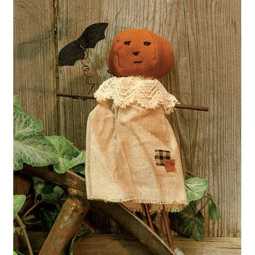 Patches Pumpkin Girl  (Pack of 2)
