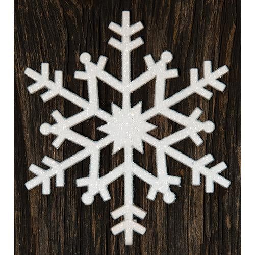 Small White Snowflake  (Pack of 4)