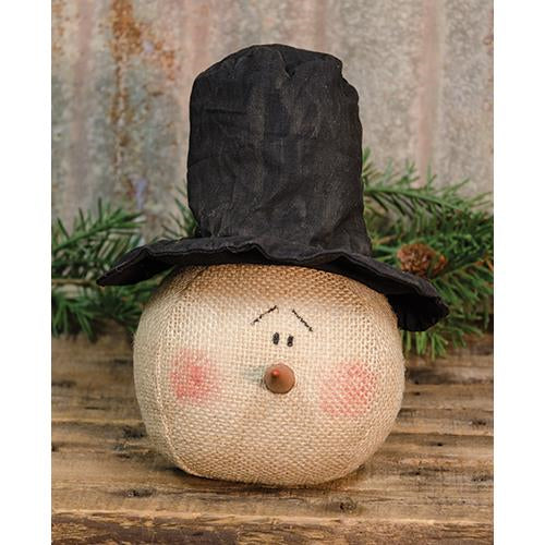 Top Hat Snowman Head (Pack of 2)