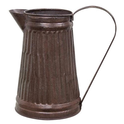 Copper Galvanized Pitcher