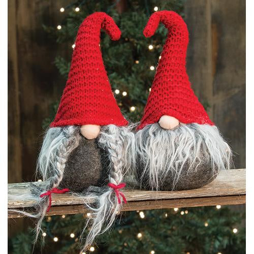 '+Mr. or Mrs. Gnome Santa Head 2 Asstd. (Pack of 2)