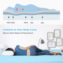 Load image into Gallery viewer, 3&quot; Gel-Infused Cooling Bed Topper for All-Night Comfy-75 x 39 inch
