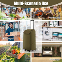 Load image into Gallery viewer, Folding Shopping Cart with 38 L Removable Waterproof Bag-Green
