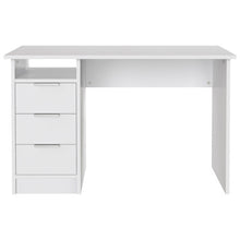 Load image into Gallery viewer, Computer Desk with 3 Drawers and Compartment and Spacious Desktop
