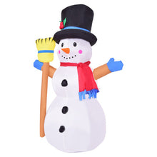 Load image into Gallery viewer, 4 Inch Indoor/Outdoor LED Inflatable Lighted Christmas Snowman
