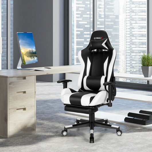 Massage Gaming Chair Recliner Gamer Racing Chair