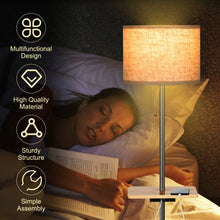 Load image into Gallery viewer, Modern Floor Lamp with Tray Table
