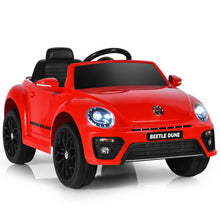 Load image into Gallery viewer, Volkswagen Beetle Kids Electric Ride On Car with Remote Control-Red
