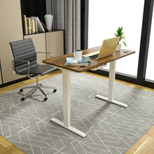 Load image into Gallery viewer, 47” x 24” Universal Tabletop for Standard and Standing Desk Frame-Walnut
