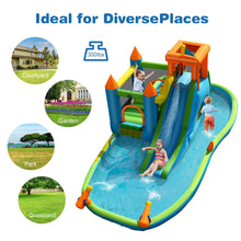 Load image into Gallery viewer, Inflatable Water Slide Kids Bounce House Splash Water Pool with Blower
