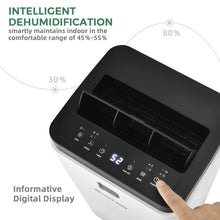 Load image into Gallery viewer, 24 Pints 1500 Sq. Ft Dehumidifier for Medium to Large Room with Indicator
