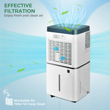 Load image into Gallery viewer, 24 Pints 1500 Sq. Ft Dehumidifier for Medium to Large Room with Indicator
