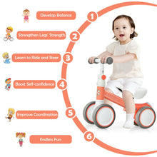 Load image into Gallery viewer, Baby Balance Bike with Adjustable seat and Handlebar for 6 - 24 Months-Pink
