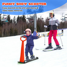 Load image into Gallery viewer, 1-Rider Snow Scooter with Grip Handle-Red
