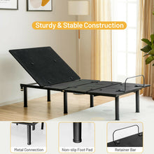 Load image into Gallery viewer, Twin XL Ergonomic Adjustable Bed Frame

