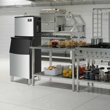 Load image into Gallery viewer, 353LBS/24H Split Commercial Ice Maker with 198 LBS Storage Bin
