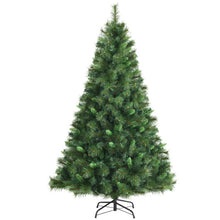 Load image into Gallery viewer, 6 Feet Unlit Hinged PVC Artificial Christmas Tree with 649 Tips and Metal Stand
