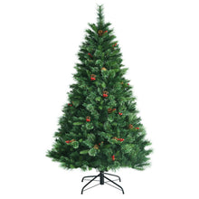 Load image into Gallery viewer, 6 Feet Pre-Lit Christmas Spruce Tree with 790 Tips and 350 Lights
