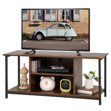 Load image into Gallery viewer, Mid-Century TV stand Media Console Table with Adjustable Shelf
