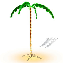 Load image into Gallery viewer, 7 Feet LED Pre-lit Palm Tree Decor with Light Rope
