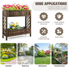 Load image into Gallery viewer, 2-Tier Wood Raised Garden Bed for Vegetable and Fruit
