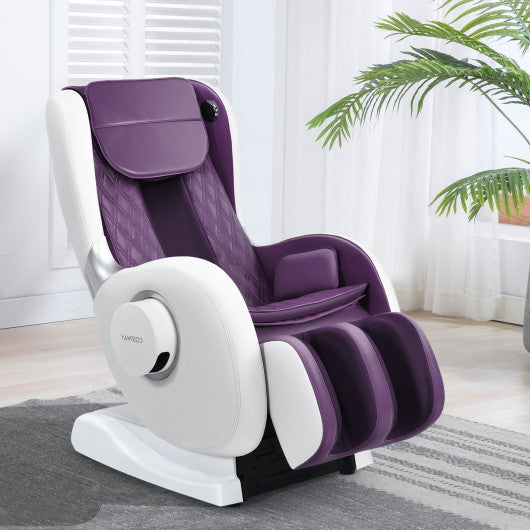 Full Body Zero Gravity Massage Chair Recliner with SL Track Heat -Purple