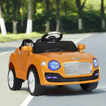Load image into Gallery viewer, 6V Kids Ride on Car RC Remote Control with MP3-Golden

