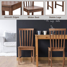 Load image into Gallery viewer, Set of 2 Dining Chair with Solid Wooden Legs
