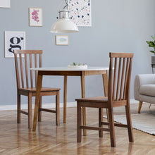 Load image into Gallery viewer, Set of 2 Dining Chair with Solid Wooden Legs
