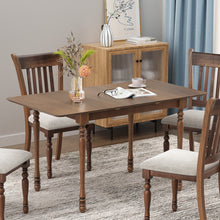 Load image into Gallery viewer, Rectangle Extension Dining Table with Hardwood Structure
