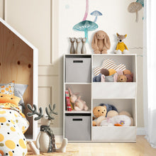Load image into Gallery viewer, Kids Toy Storage Cabinet Shelf Organizer-White
