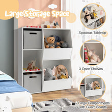 Load image into Gallery viewer, Kids Toy Storage Cabinet Shelf Organizer-White
