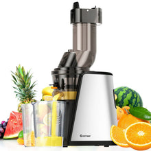 Load image into Gallery viewer, Slow Stainless Steel Wide Chute Masticating Juicer Cold Press Extractor
