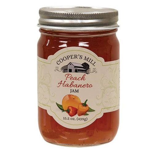 Peach Habanero Jam 15.5oz (Pack of 4)