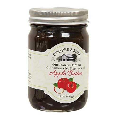 Apple Butter No Sugar 15oz (Pack of 2)