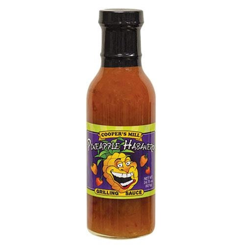 Pineapple Habanero Grilling Sauce 14.75oz (Pack of 4)