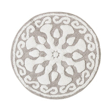 Load image into Gallery viewer, Madison Park Casablanca Medallion Cotton Tufted Rug -25&quot;R MP72-4431 By Olliix
