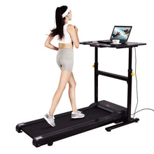 Load image into Gallery viewer, Standing Electric Treadmill with Adjustable Tabletop

