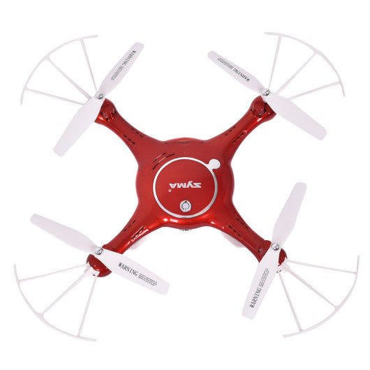 Syma X5UW 2.4G 4CH Wifi FPV RC Quadcopter Remote Control 720P HD Camera-Red